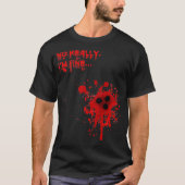 Nein wirklich bin ich FineBloody Bullet Holes Funn T-Shirt (Vorderseite)