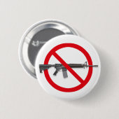 Nein zu den Angriffs-Waffen - Gewehr-Kontrolle Button (Vorne & Hinten)