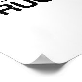 NEIN ZU DROGEN POSTER (Ecke)