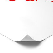 Nein zu Drogen sagen ja zu Lebensdrogensucht Poster (Ecke)