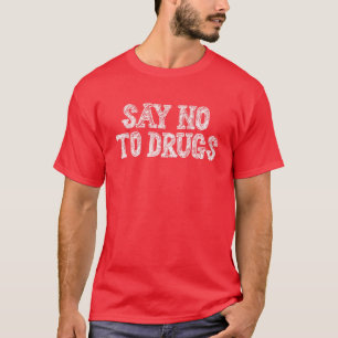 Nein zu drogenfreien Red Ribbon Week Awards T-Shirt