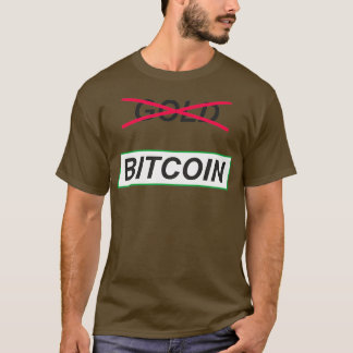 Nein zu Gold Ja zu Bitcoin T-Shirt