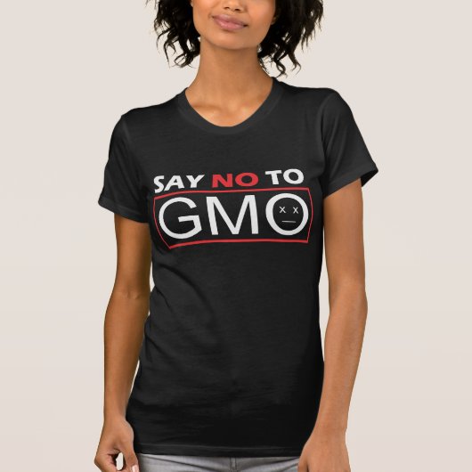 Nein zu GVO T-Shirt (Vorderseite)