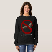 Nein zu KI-generierten Bildern Sweatshirt (Vorne ganz)
