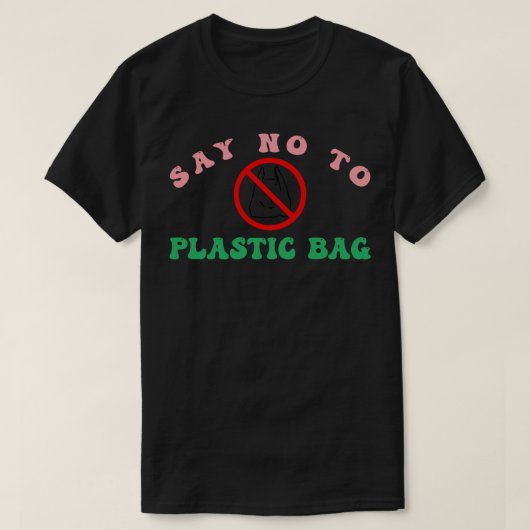 Nein zu Kunststoff 1 T-Shirt (Design vorne)