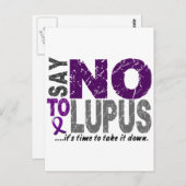 Nein zu Lupus 1 Postkarte (Vorne/Hinten)