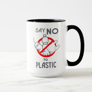 Nein zu Plastik Tasse