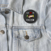 Nein zu Rassismus Button (Beispiel)