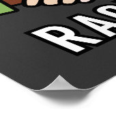 Nein zu Rassismus Poster (Ecke)