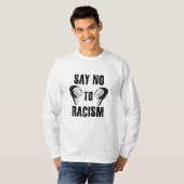 Nein zu Rassismus T-Shirt (Vorne ganz)