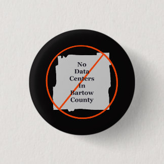 Nein zu Rechenzentren in Bartow County Button