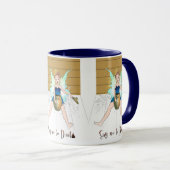 Nein zu Staub(Farbe) Tasse (VorderseiteRechts)