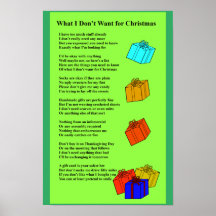 Nein zu Weihnachtsgedicht