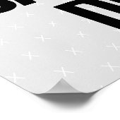 Nein zum Drogenplakat - 18x24 Poster (Ecke)