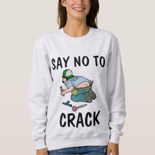 NEIN ZUM KRACK, Hintern, Funny T - Shirt