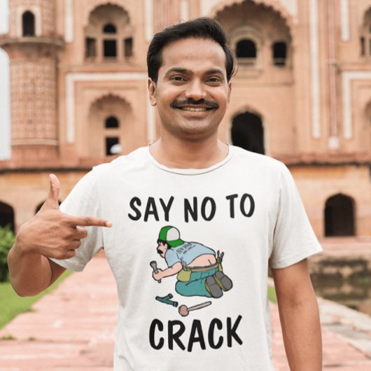NEIN ZUM KRACK, Hintern, Funny T - Shirt