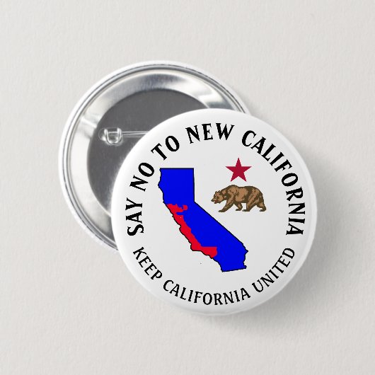 Nein zum neuen kalifornischen Support Button (Vorne & Hinten)