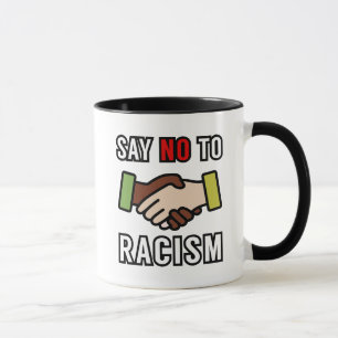 Nein zum Rassismus Tasse