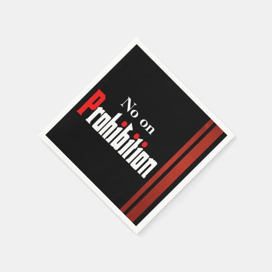 Nein zum Verbot Serviette (Ecke)