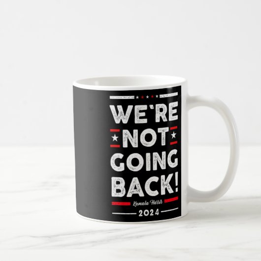 Nein zur Abstimmung für Kamala-harris 2024 Kaffeetasse (Rechts)