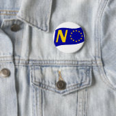 Nein zur europäischen Gewerkschaft Button (Beispiel)