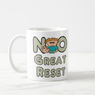 Nein zur großen Zurückhaltung Kaffeetasse