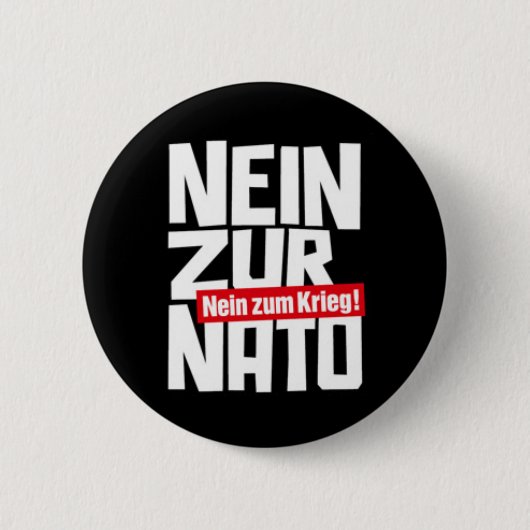 nein zur nato button (Vorderseite)
