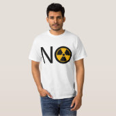 Nein zur Strahlung und zum nuklearen Power T-Shirt (Vorne ganz)