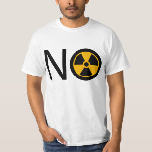 Nein zur Strahlung und zum nuklearen Power T-Shirt