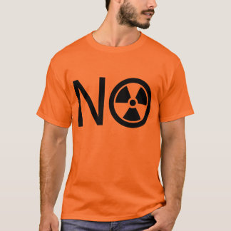 Nein zur Strahlung und zum nuklearen Power T-Shirt