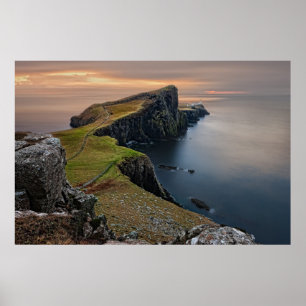 Neist Point, Insel Skye, Schottland Poster