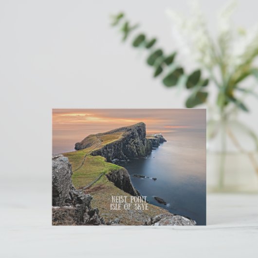 Neist Point, Insel Skye, Schottland Postkarte (Stehend Vorderseite)