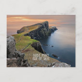 Neist Point, Insel Skye, Schottland Postkarte (Vorderseite)