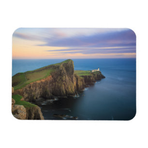 Neist Point Leuchtturm auf Skye bei Sonnenuntergan Magnet