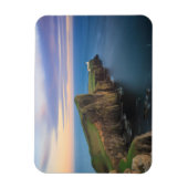 Neist Point Leuchtturm auf Skye bei Sonnenuntergan Magnet (Vertikal)