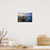 Neist Point Leuchtturm auf Skye bei Sonnenuntergan Poster (Küche)
