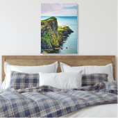 Neist Point Leuchtturm Canvas Print - Insel Skye Leinwanddruck (Insitu (Schlafzimmer))