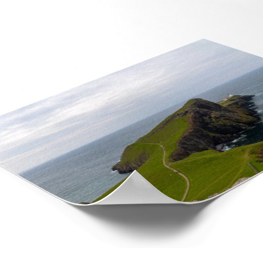 Neist point lighthouse poster (Ecke)