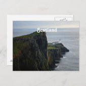 Neist Point Lighthouse Postkarte (Vorne/Hinten)