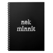 Nek Minnit Notizblock (Vorderseite)