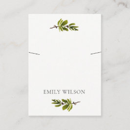 Nekklace Earring Display für die minimale Pine Bra Visitenkarte