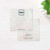 Nekklace-Erring-Anzeigetafel für das Logo "Weißes  (Schreibtisch)