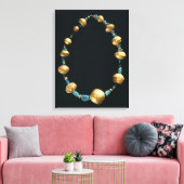Nekklace Leinwanddruck (Insitu (Wohnzimmer))