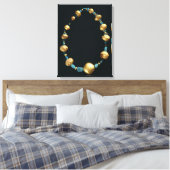 Nekklace Leinwanddruck (Insitu (Schlafzimmer))