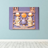 Nekklace of Rising Sun, from grab of Leinwanddruck (Insitu (Holzboden))