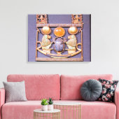 Nekklace of Rising Sun, from grab of Leinwanddruck (Insitu (Wohnzimmer))