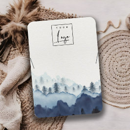 Nekklasseanzeige für das Logo "Navy Navy Pine Wood Visitenkarte