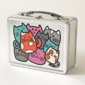 Neko Cats Lunch Box (Vorderseite)