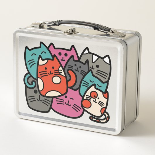 Neko Cats Lunch Box (Vorderseite)