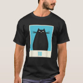 Neko Japanese Cat Kawaii Anime T Shirt (Vorderseite)